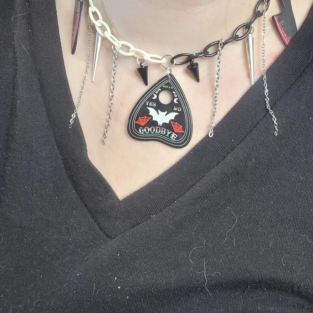 Killstar Women's Silver and Black Jewellery